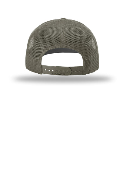 Richardson Tactical Trucker - Army Olive - flat back
