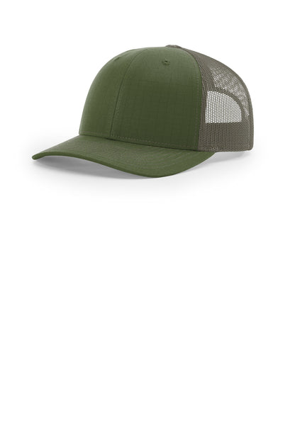 Richardson Tactical Trucker - Army Olive - front