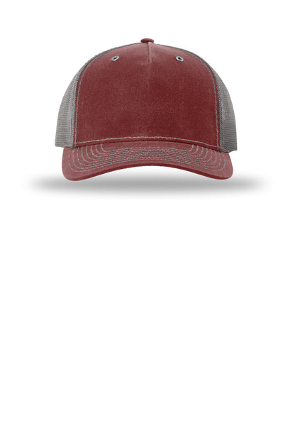 Richardson Hawthorne - Burnt Red/ Charcoal - flat front