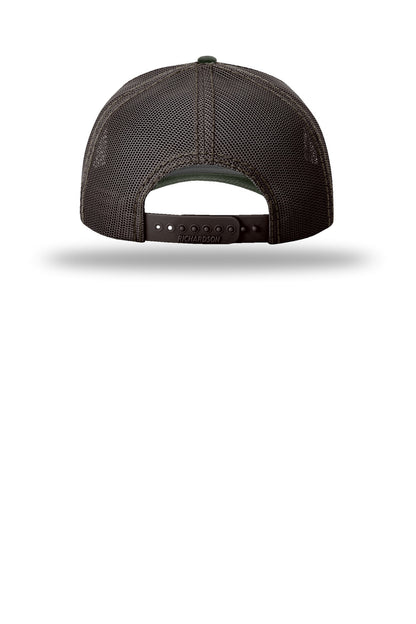 Richardson Hawthorne - Dark Olive/ Coffee - flat back