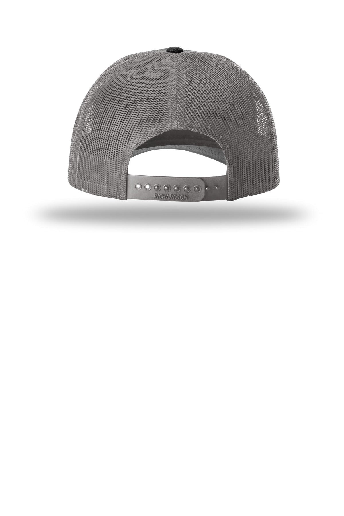 Richardson Low Pro Trucker - Black/ Charcoal - back