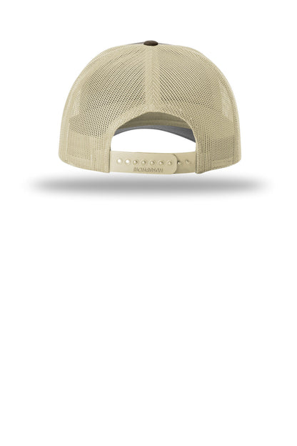 Richardson Low Pro Trucker - Brown/ Khaki - back