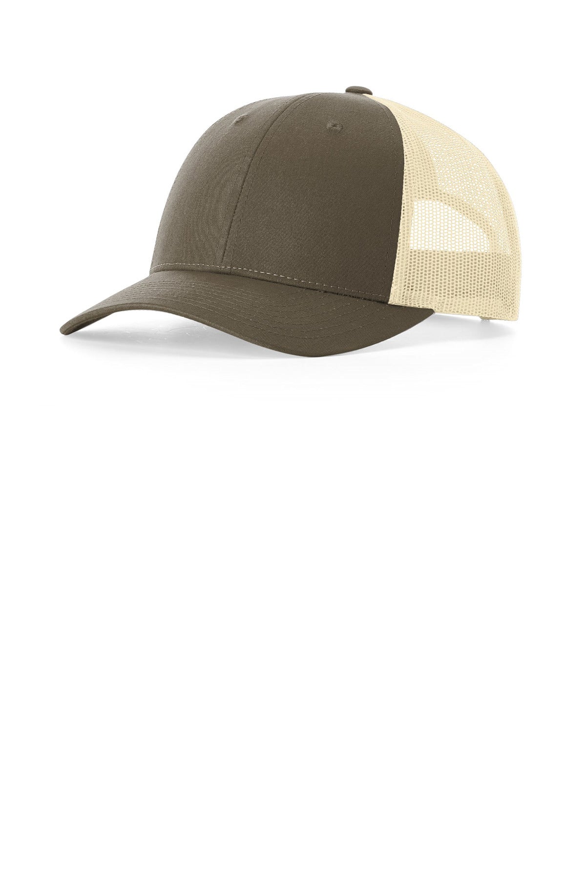 Richardson Low Pro Trucker - Chocolate Chip/ Birch - front