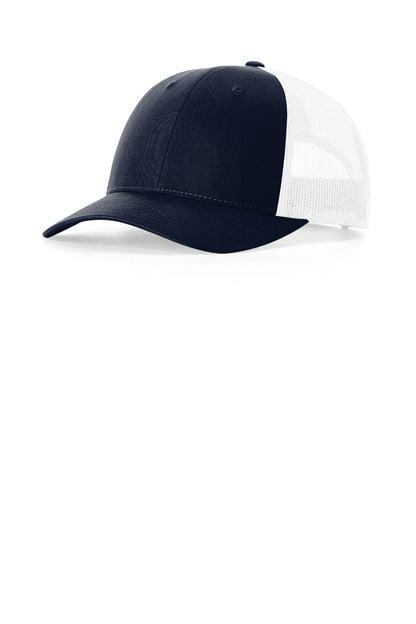 Richardson Low Pro Trucker - Navy/ White - front