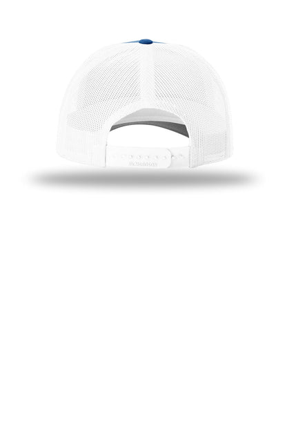 Richardson Low Pro Trucker - Royal/ White - back