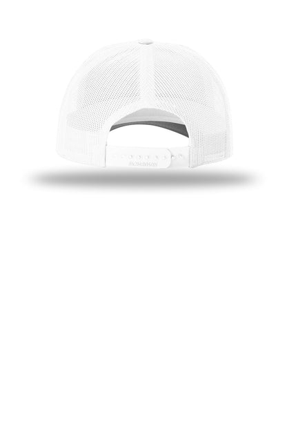 Richardson Low Pro Trucker - White - back