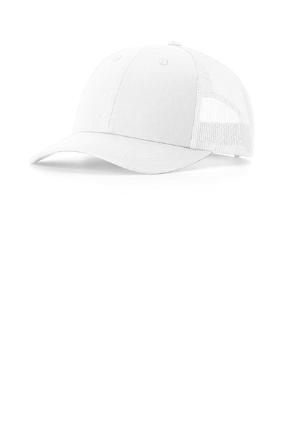 Richardson Low Pro Trucker - White - front