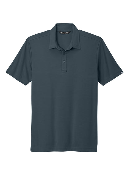 TravisMathew Oceanside Solid Polo in Blue Nights, front flat