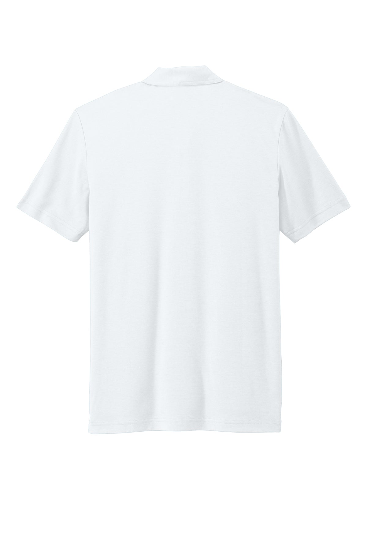 TravisMathew Oceanside Solid Polo in White, back flat