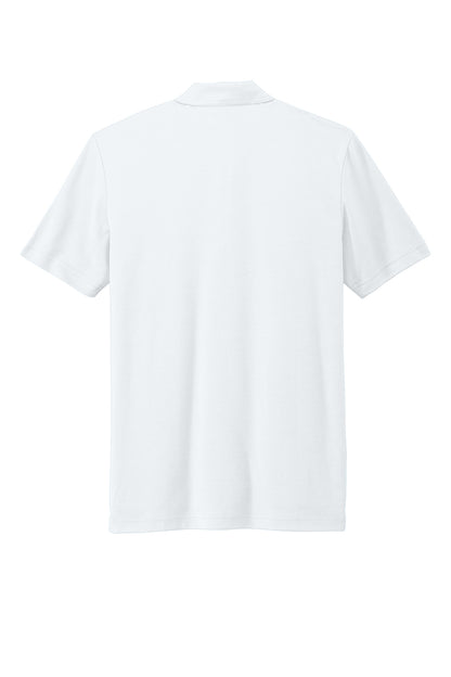 TravisMathew Oceanside Solid Polo in White, back flat