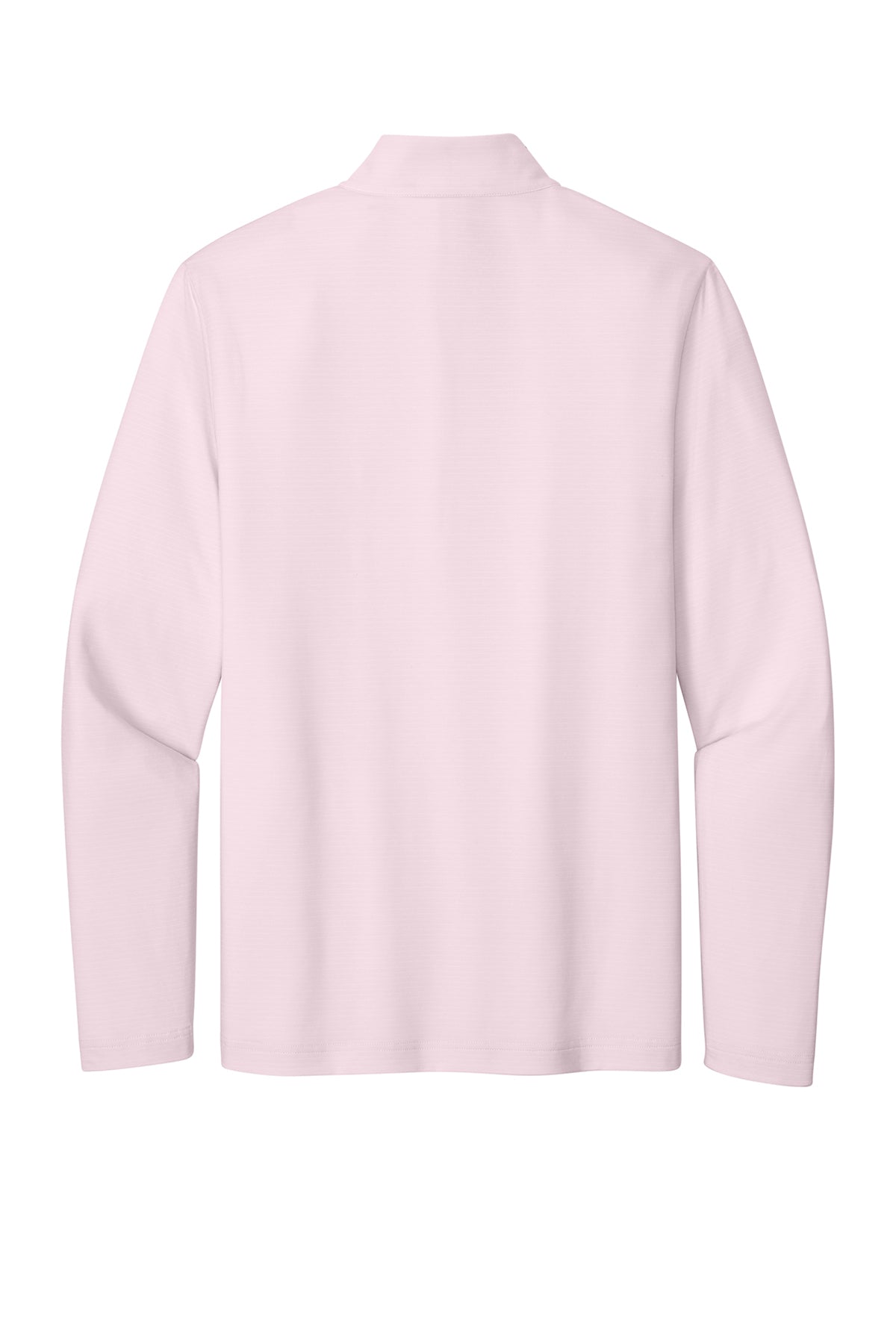 TravisMathew Crestview 1/4-Zip in Stone Pink, back flat