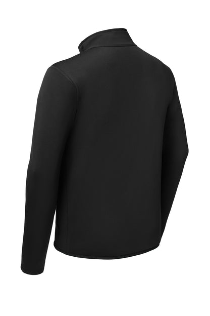 The North Face Skyline Full-Zip Fleece Jacket in TNF Black, back flat