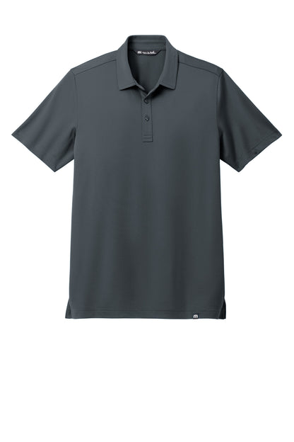 TravisMathew Cabana Solid Polo in Stormy Grey, front flat