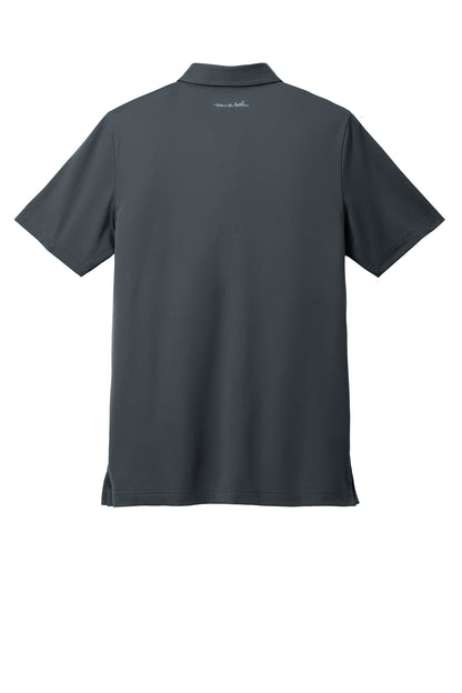 TravisMathew Cabana Solid Polo in Stormy Grey, back flat