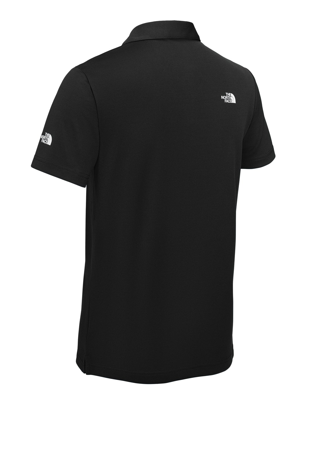 The North Face Ambition Polo in TNF Black, back flat