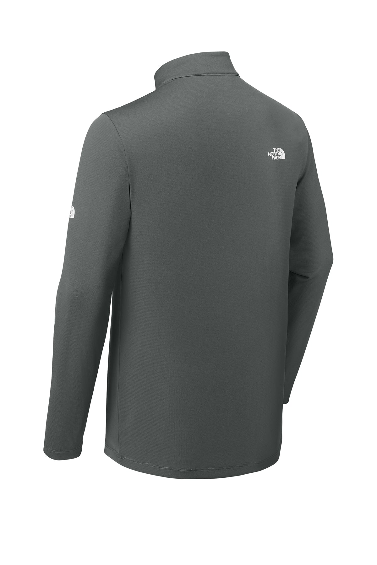 The North Face Ambition 1/4-Zip in Smoked Pearl Grey, back flat