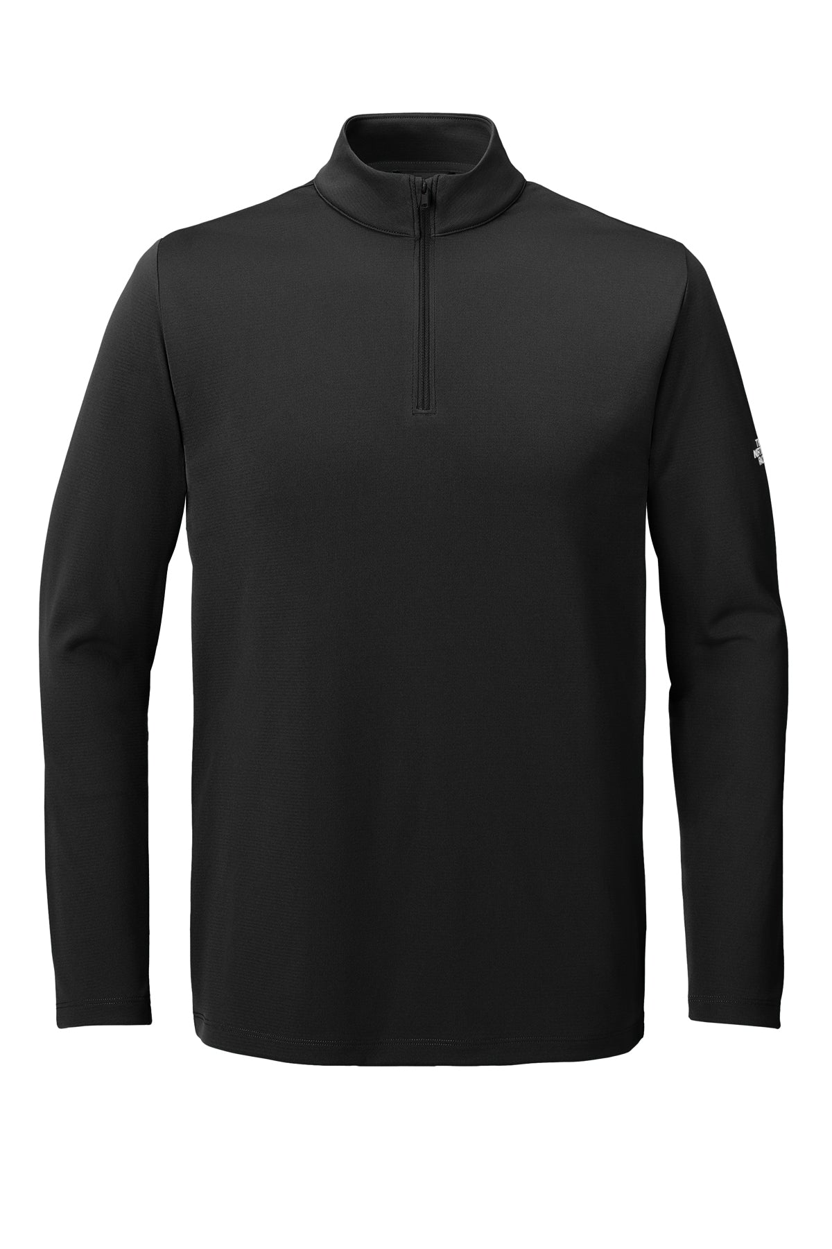 The North Face Ambition 1/4-Zip in TNF Black, front flat
