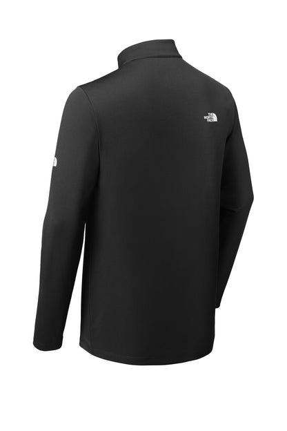 The North Face Ambition 1/4-Zip in TNF Black, back flat