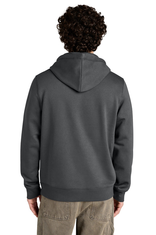 Stanley/Stella Unisex Drummer 2.0 Hooded Sweatshirt in Anthracite, back on model