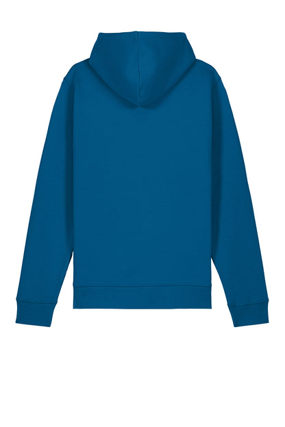 Stanley/Stella Unisex Drummer 2.0 Hooded Sweatshirt in Royal Blue, back flat