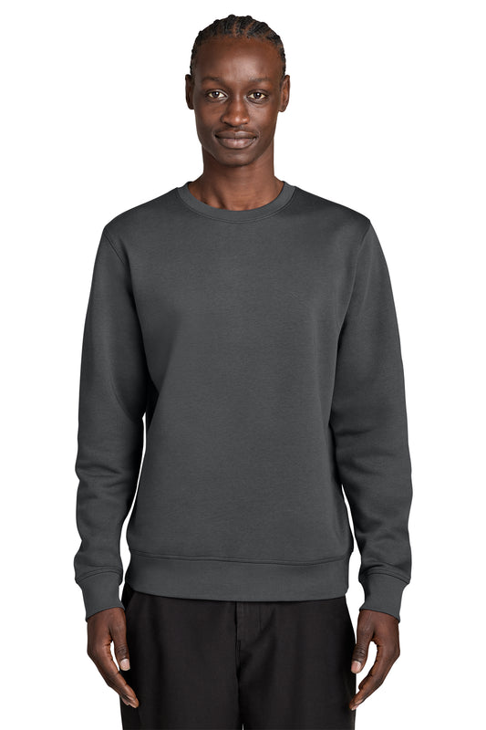 Stanley/Stella Unisex Roller Crewneck Sweatshirt in Anthracite, front on model