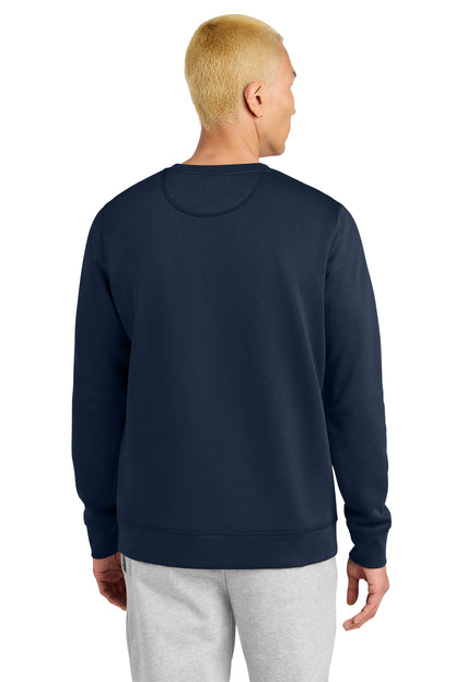 Stanley/Stella Unisex Roller Crewneck Sweatshirt in French Navy, back on model