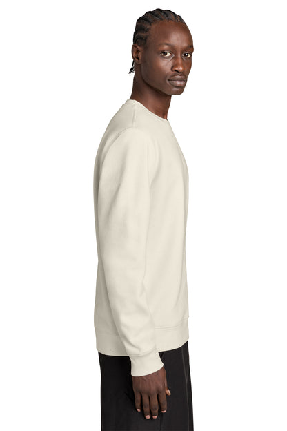 Stanley/Stella Unisex Roller Crewneck Sweatshirt in Natural Raw, side on model