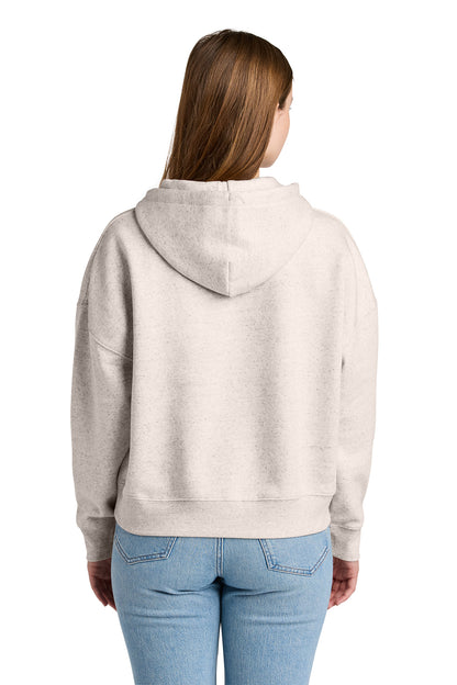 Stanley/Stella Women’s Stella Nora Hooded Sweatshirt in Eco Heather, back on model