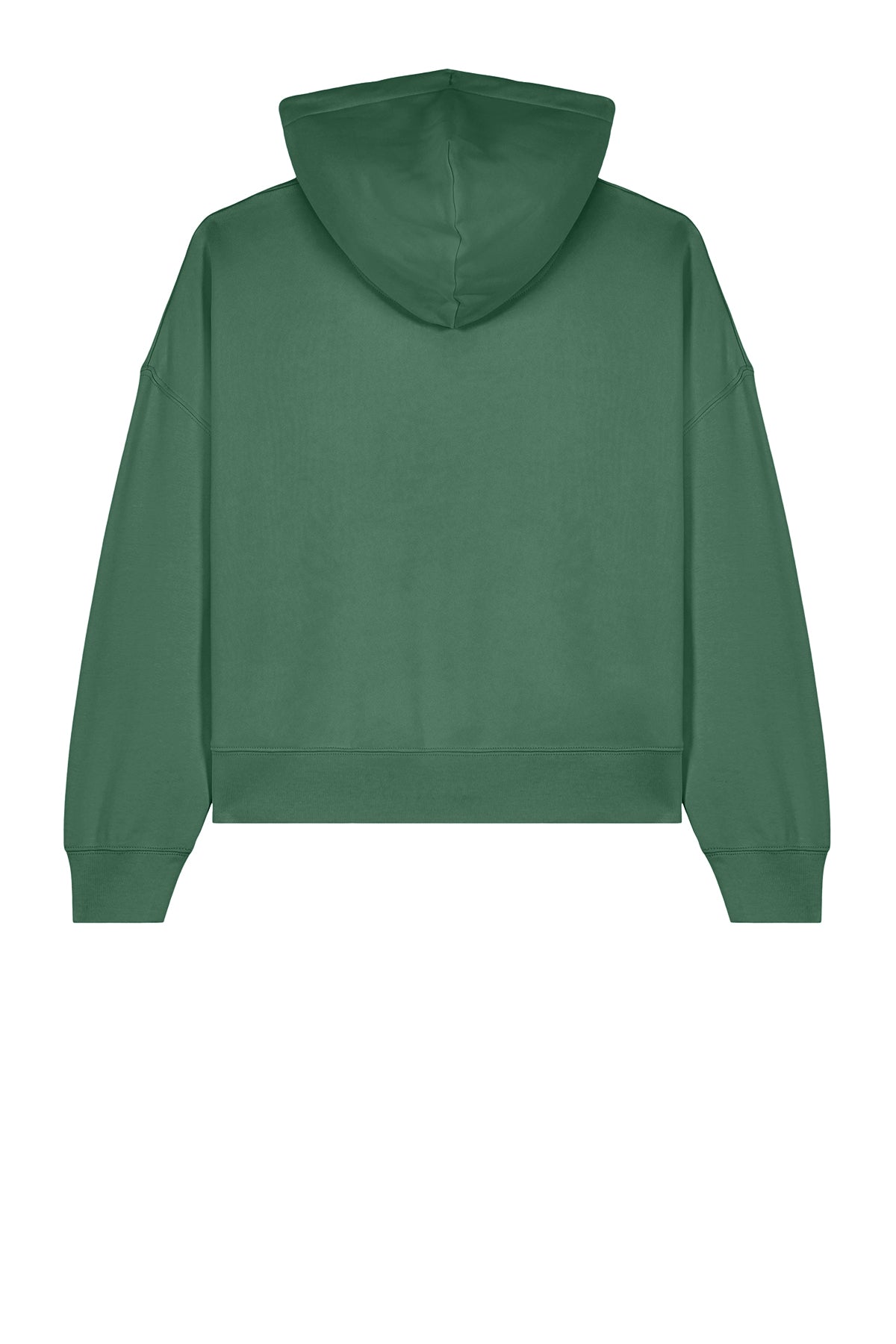 Stanley/Stella Women’s Stella Nora Hooded Sweatshirt in Green Bay, back flat