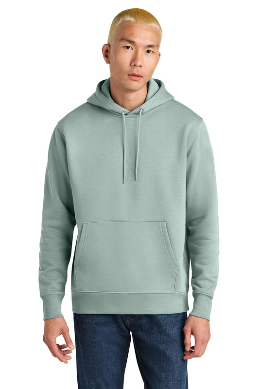 Stanley/Stella Unisex Cruiser 2.0 Hooded Sweatshirt in Aloe, front on model