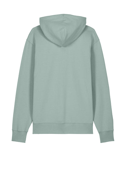 Stanley/Stella Unisex Cruiser 2.0 Hooded Sweatshirt in Aloe, back flat