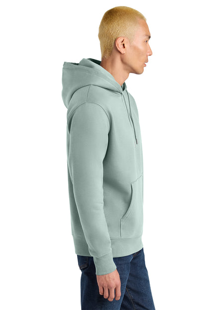 Stanley/Stella Unisex Cruiser 2.0 Hooded Sweatshirt in Aloe, side on model