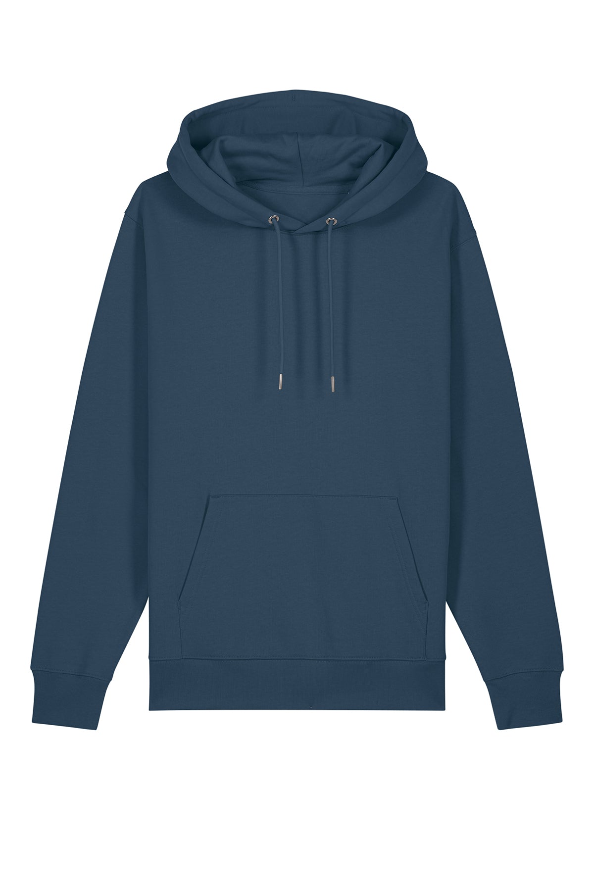 Stanley/Stella Unisex Cruiser 2.0 Hooded Sweatshirt in Deep Teal, front flat