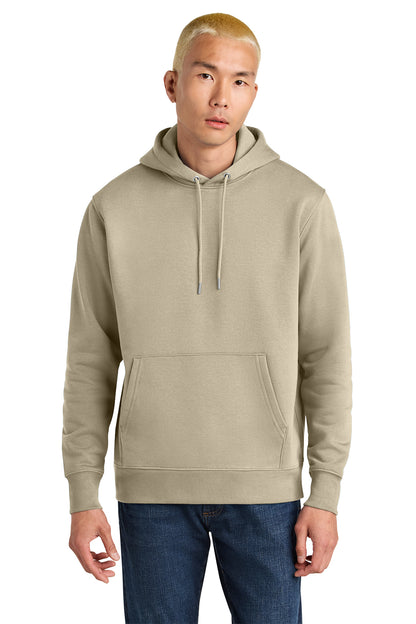 Stanley/Stella Unisex Cruiser 2.0 Hooded Sweatshirt in Desert Dust, front on model