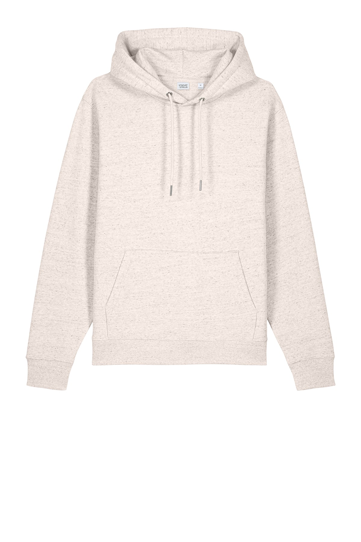 Stanley/Stella Unisex Cruiser 2.0 Hooded Sweatshirt in Eco Heather, front flat