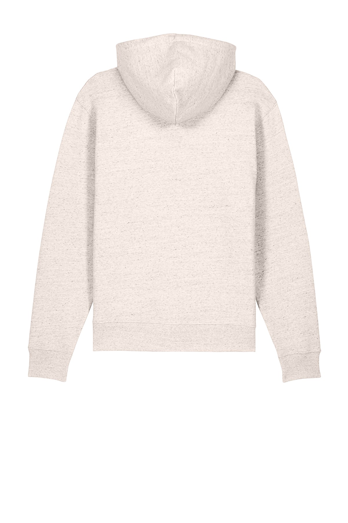 Stanley/Stella Unisex Cruiser 2.0 Hooded Sweatshirt in Eco Heather, back flat
