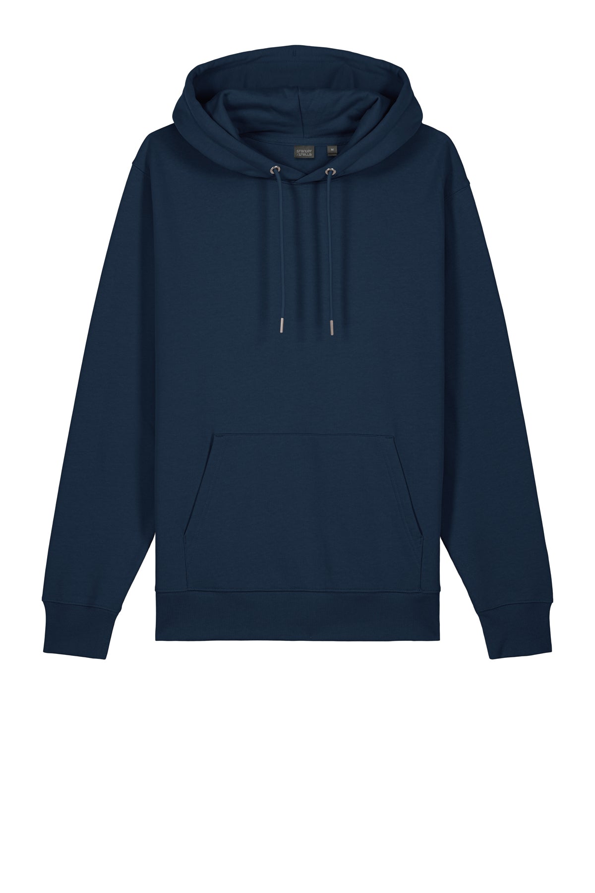 Stanley/Stella Unisex Cruiser 2.0 Hooded Sweatshirt in French Navy, front flat