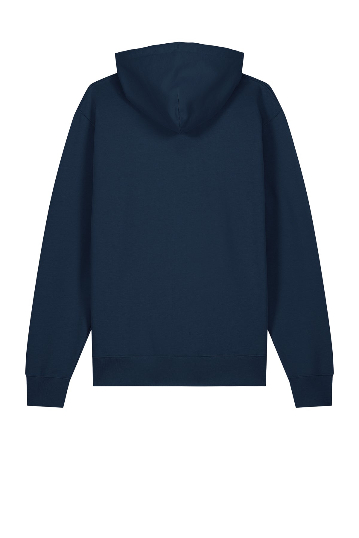 Stanley/Stella Unisex Cruiser 2.0 Hooded Sweatshirt in French Navy, back flat