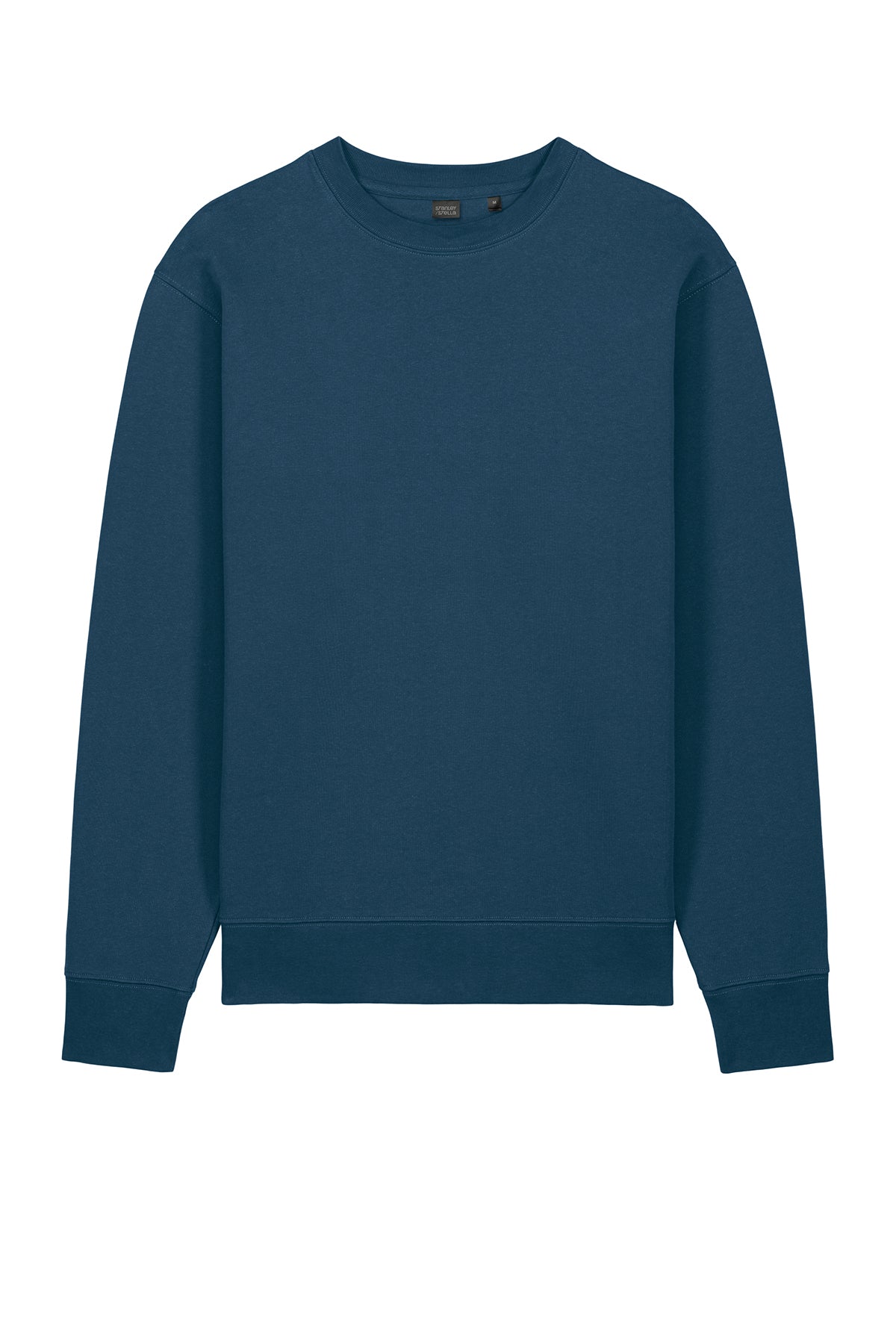 Stanley/Stella Unisex Changer 2.0 Crewneck Sweatshirt in Deep Teal, front flat