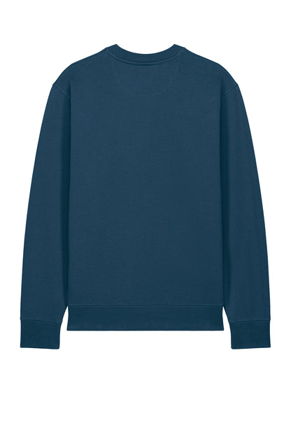 Stanley/Stella Unisex Changer 2.0 Crewneck Sweatshirt in Deep Teal, back flat