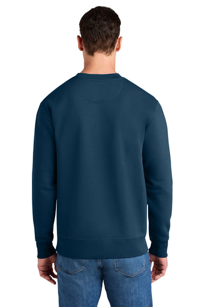 Stanley/Stella Unisex Changer 2.0 Crewneck Sweatshirt in Deep Teal, back on model