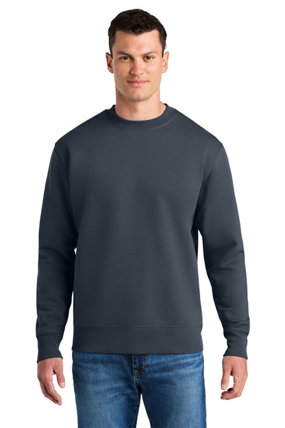 Stanley/Stella Unisex Changer 2.0 Crewneck Sweatshirt in India Ink Grey, front on model
