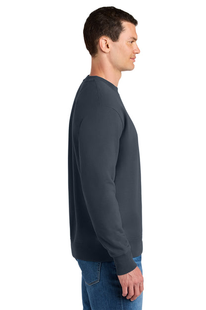 Stanley/Stella Unisex Changer 2.0 Crewneck Sweatshirt in India Ink Grey, side on model