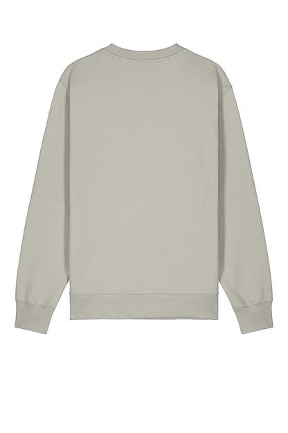 Stanley/Stella Unisex Changer 2.0 Crewneck Sweatshirt in Stone, back flat