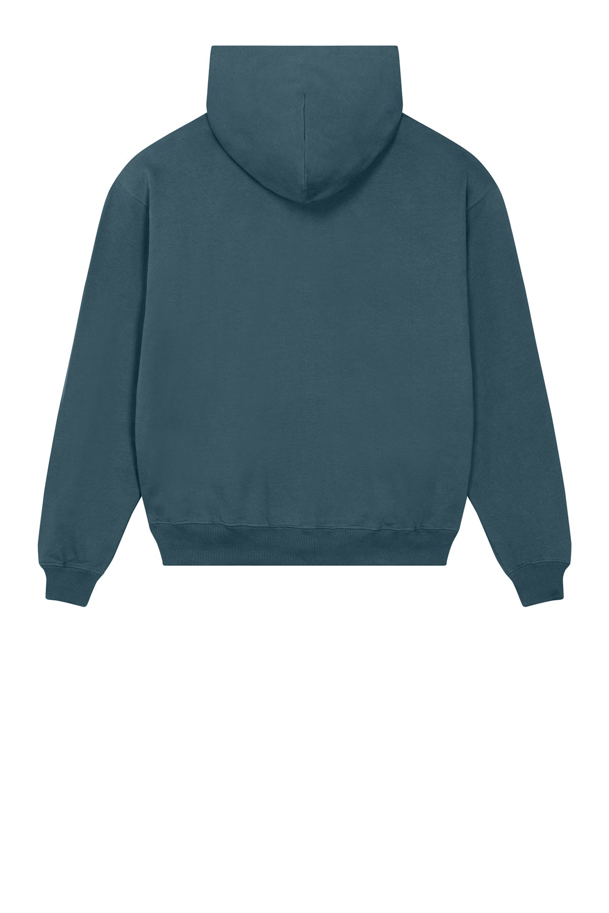 Stanley/Stella Unisex Cooper Dry Hooded Sweatshirt in Stargazer, back flat