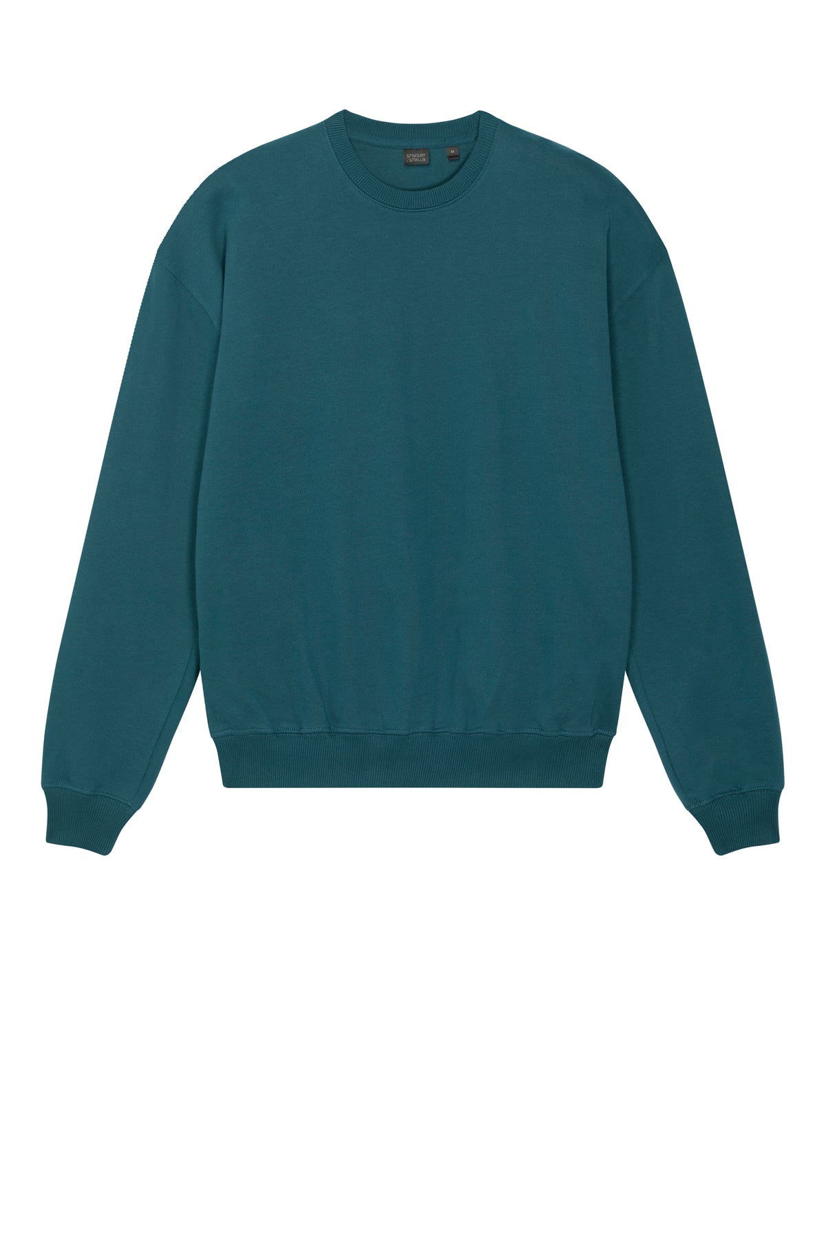 Stanley/Stella Unisex Ledger Dry Crewneck Sweatshirt in Stargazer, front flat