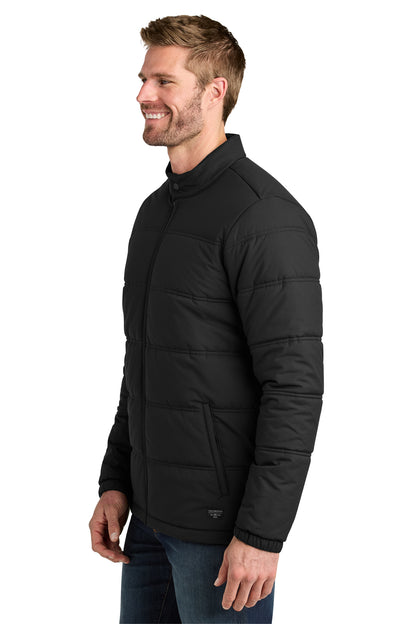 TravisMathew Cold Bay Jacket in Black, side on model