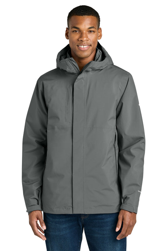 The North Face Castle Valley Triclimate 3-in-1 Jacket in Smoked Pearl Grey, front on model