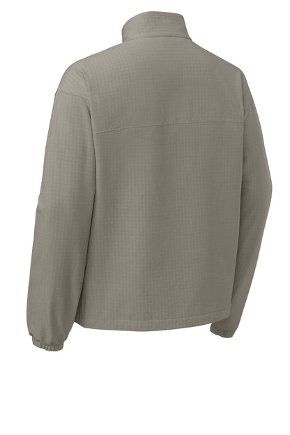 The North Face Mountain Horizon Jacket in Stone Slab Grey, back flat