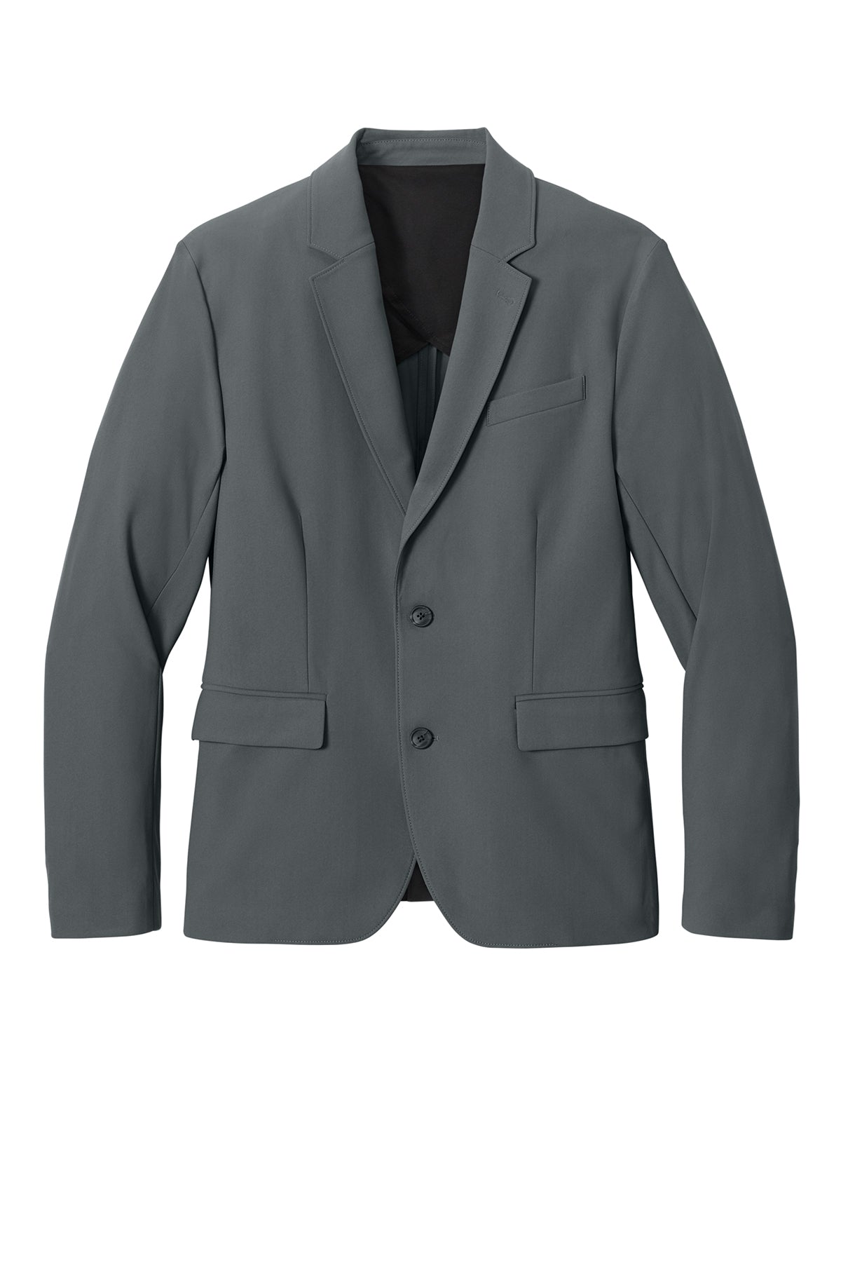 Mercer+Mettle Capital Tech Blazer in Storm Grey, front flat